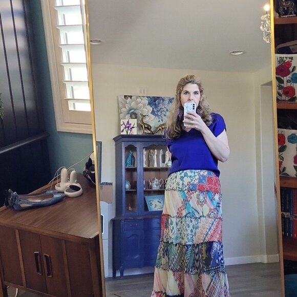 Johnny Was Maxi Skirt Size Small - Picture 6 of 15